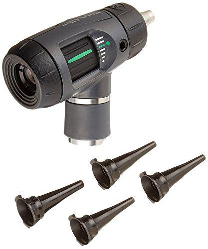 Welch Allyn 23810-L MacroView 3.5V SureColor LED Fiber-Optic Otoscope with Reusable Ear Specula, Power Handle Not Included